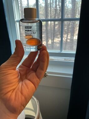 PDRN Bounce Ball Serum - Clear Bottle with Orange Capsule